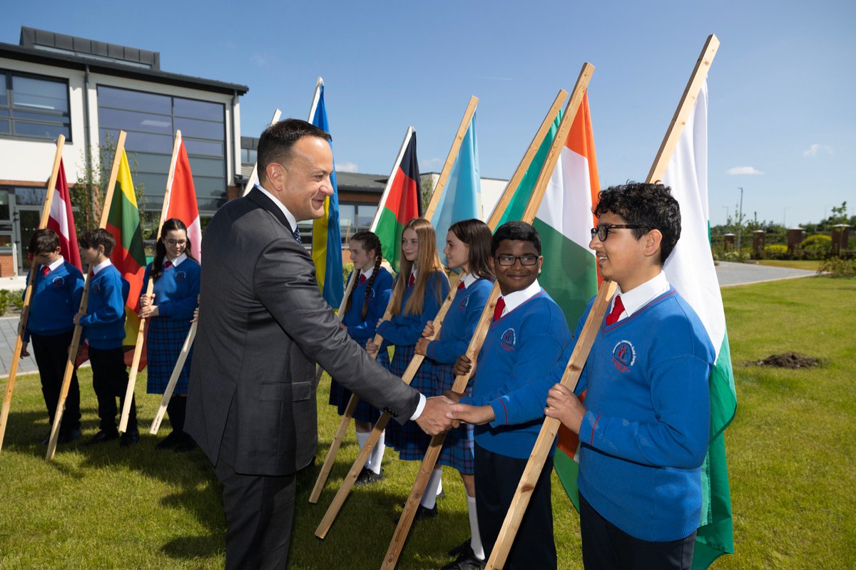 It was a long time coming but the day is finally here.  This school will be a popular choice for children and families living in the area. Best wishes to all involved.