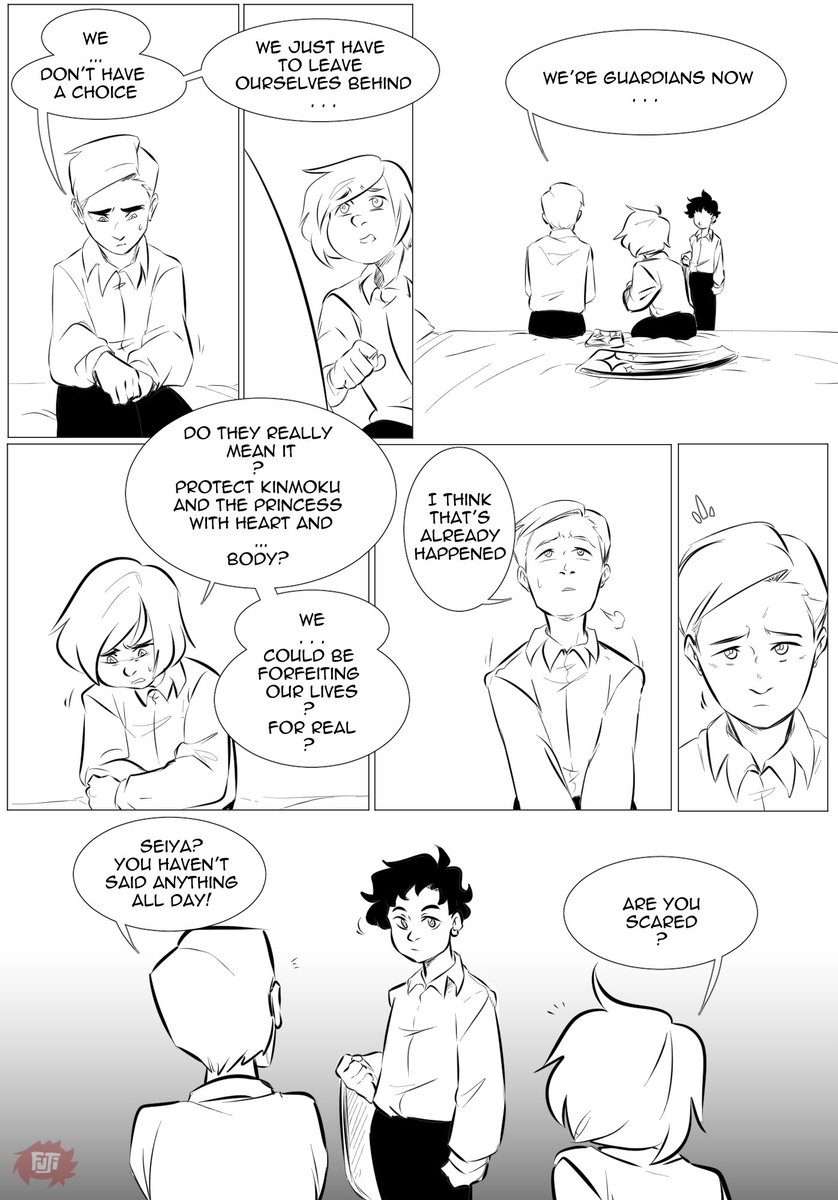 FujiFingerZ's tweet image. (1/3) #SailorMoon #sailorstars 
happy anniversary to me giving the starlight's ponytails an origin story~