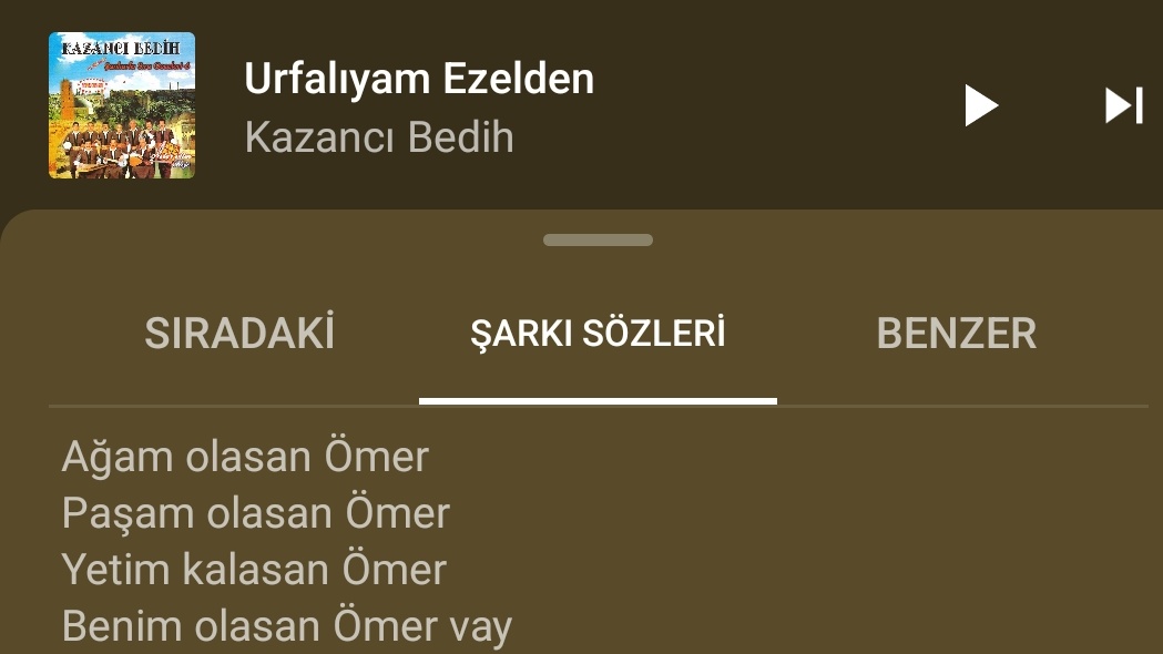 Türk halk müziğindeki ilk psikolojik şarkı... Borderline personality disorder temasını işliyor