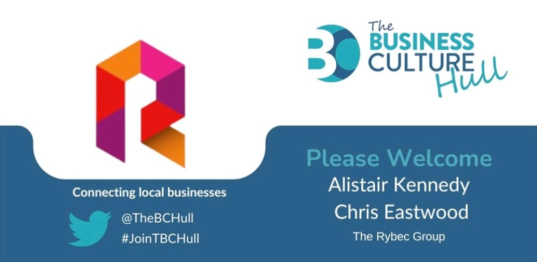 **New Member Alert**🚨

Please welcome our new member @TheRybecGroup to @TheBCHull 
We look forward to working with you and your team.
#Hull
