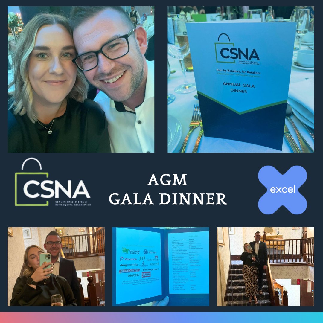 Some of our lovely grocery retail team attended the annual @CSNA_Ireland AGM Gala Dinner last night @FitzCastle. The team had a fantastic evening, networking and gaining some great insights from Vincent Jennings CEO report. #csna #agm #retail #grocery #conveniencestores