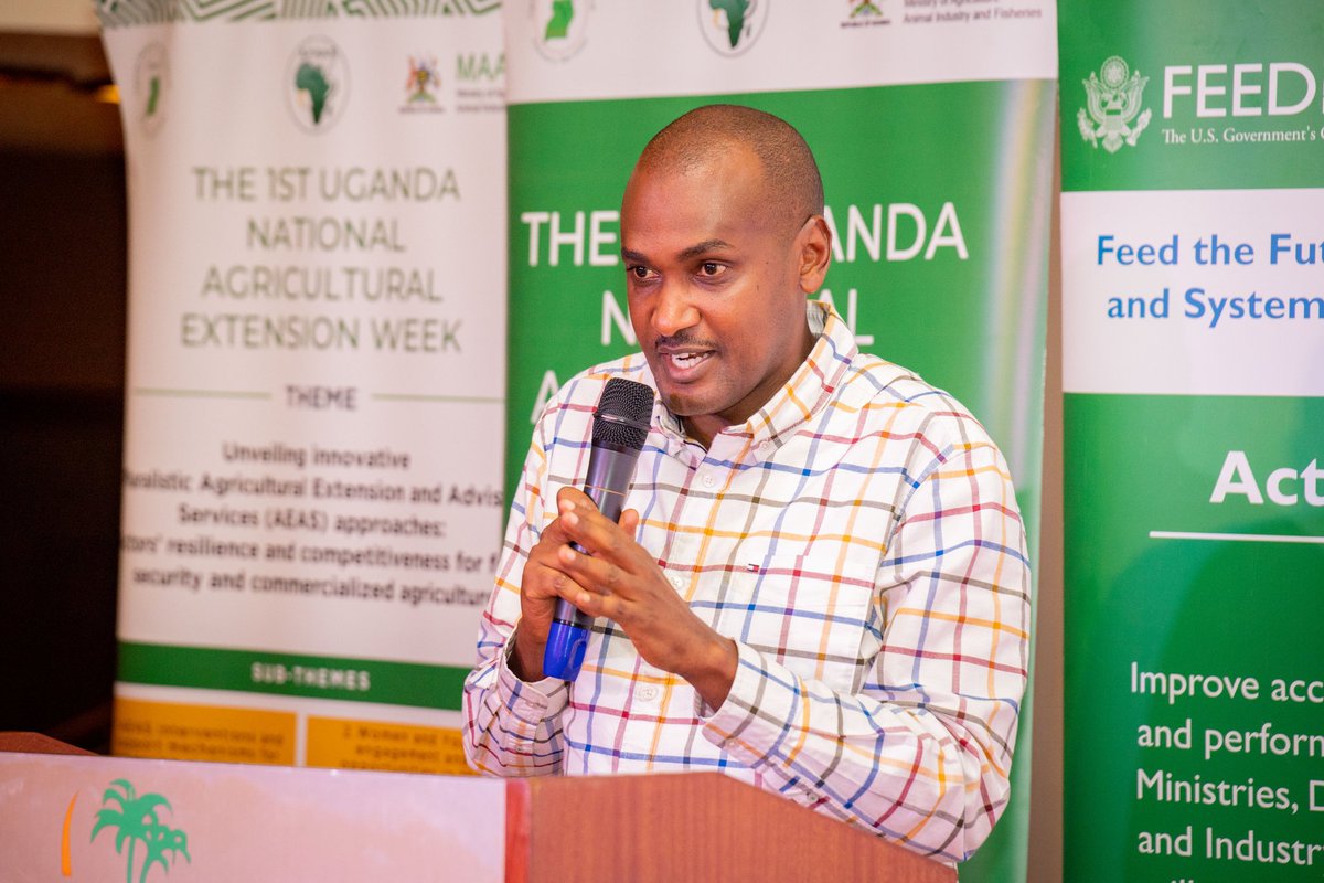 African Forum For Agricultural Advisory Services. (@afaasinfo) on Twitter photo "We need regulations that empower the farmers . Knowledge givers in Extension should be accountable for actions to the Farmers" <a href="/FrankTumwebazek/">Frank K Tumwebaze,MP: Isaiah 41: 11</a> Hon.Minister of Agriculture <a href="/MAAIF_Uganda/">MAAIF 🇺🇬</a>
#AgricExtUg2023
<a href="/usmissionuganda/">U.S. Mission Uganda</a> <a href="/FeedtheFuture/">Feed the Future</a> @WeAreDTGlobal <a href="/SAA_Uganda/">SAA Uganda</a> <a href="/AGRA_Africa/">AGRA - Sustainably Growing Africa’s Food Systems.</a> "We need regulations that empower the farmers . Knowledge givers in Extension should be accountable for actions to the Farmers" <a href="/FrankTumwebazek/">Frank K Tumwebaze,MP: Isaiah 41: 11</a> Hon.Minister of Agriculture <a href="/MAAIF_Uganda/">MAAIF 🇺🇬</a>
#AgricExtUg2023
<a href="/usmissionuganda/">U.S. Mission Uganda</a> <a href="/FeedtheFuture/">Feed the Future</a> @WeAreDTGlobal <a href="/SAA_Uganda/">SAA Uganda</a> <a href="/AGRA_Africa/">AGRA - Sustainably Growing Africa’s Food Systems.</a>