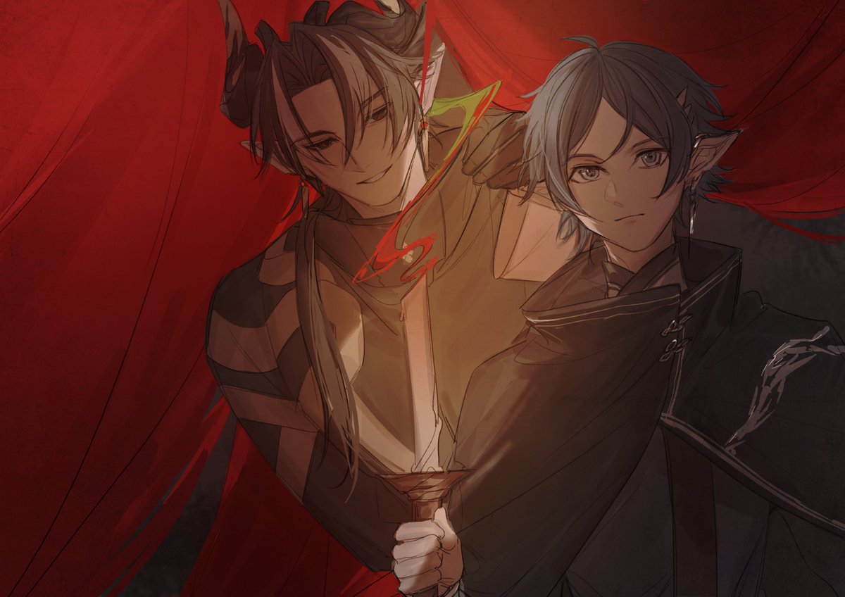 左乐x重岳（朔mode）
恐怖游戏au (1/？)