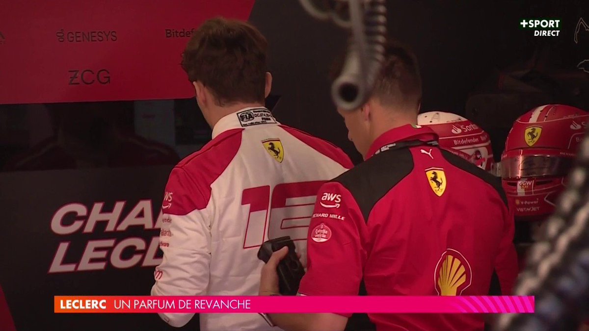 TearOffFR's tweet image. Charles Leclerc porte une combinaison spéciale pour son Grand Prix à domicile ! ❤️🤍

(📸 @CanalplusF1)

#F1 #MonacoGP 🇲🇨