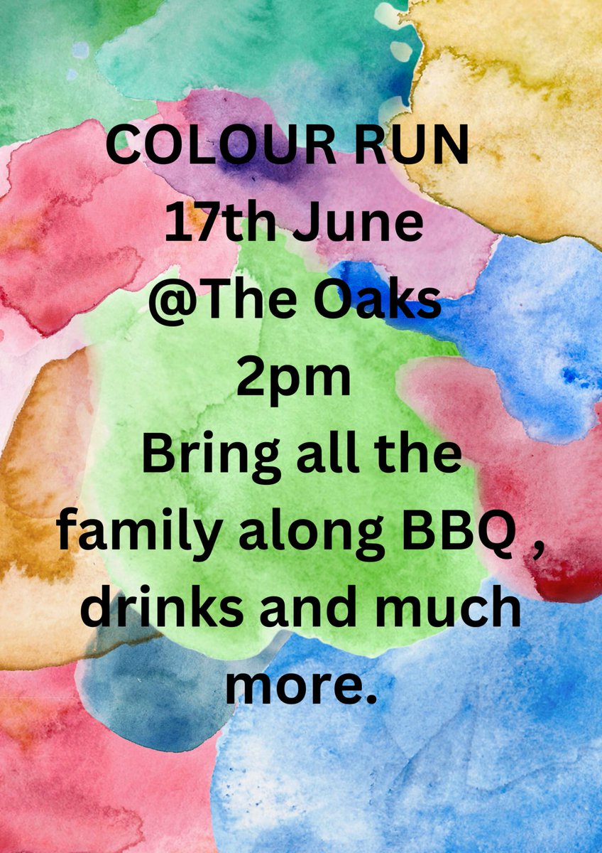 Save the date! Join us for some messy fun and help us to raise funds!