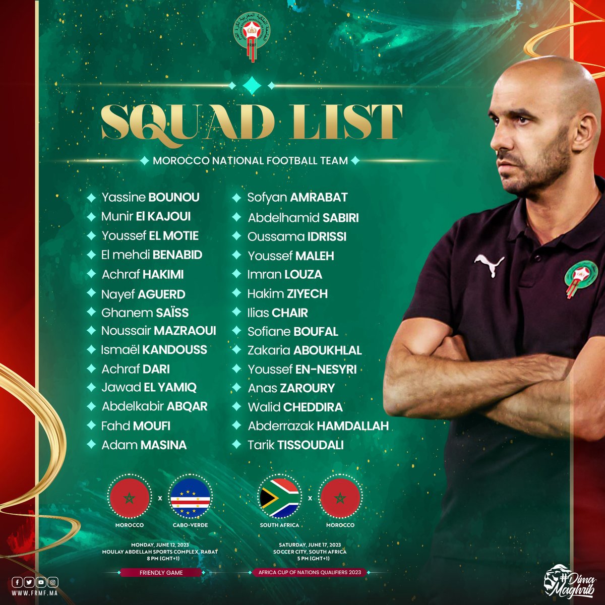Équipe du Maroc tweet media