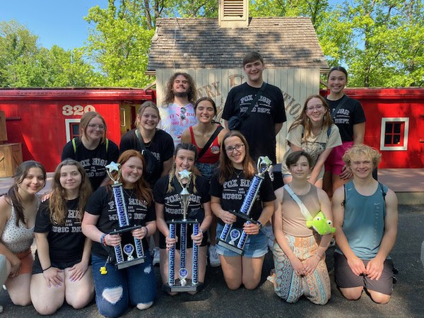 FHSWarriorPride's tweet photo. Congratulations to our FHS Choir in winning Best Overall Choir at their year end competition festival! 🎶🎵🎙 https://t.co/qvaO7fMuQB