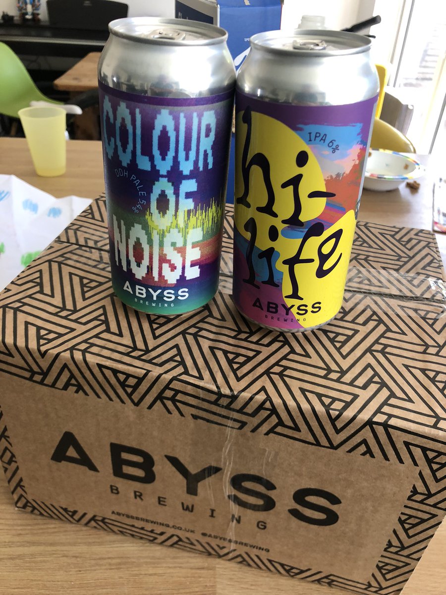 Yes <a href="/abyssbrewing/">ABYSS Brewing Ltd</a> !! Bank holiday sorted 👍