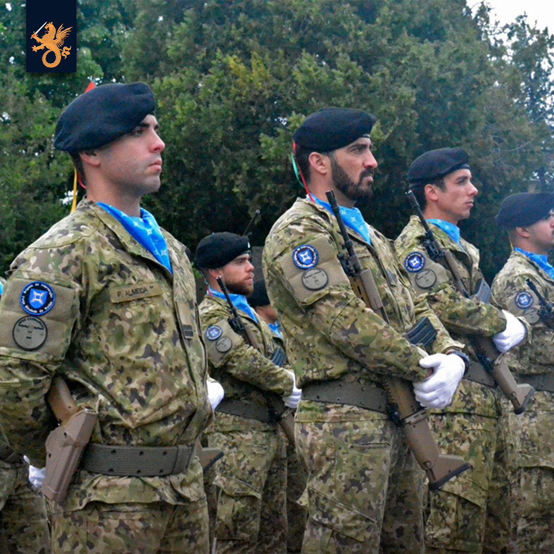 EMGFA_RP's tweet photo. Transferência de Autoridade entre a 2.ª e a 3.ª Força Nacional Destacada 🇵🇹 na Roménia 🇷🇴 no âmbito das enhanced Vigilance Activities da NATO.
➡️https://t.co/rGrzophi5b
#ForçasArmadasPortuguesas #2FNDROU #3FNDROU #NATO #WeAreNATO #StrongerTogether https://t.co/WUu3DaXOO3