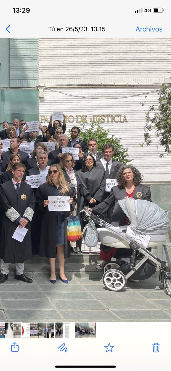 AMendezBer's tweet photo. En el Palacio de #Justicia de  #Cartagena hay letradas que tienen que traer a sus bebés porque no tienen derecho a maternidad. No se les suspenden plazos. No se les permite ser madres. ¿ Conciliación ? Jamás !!! Son abogadas. No tienen derechos. #Respeto #Abogacia https://t.co/upbE0AyHsD