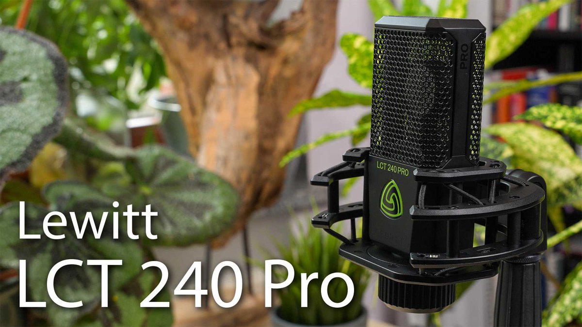 Das LCT 240 PRO ist eines von Lewitts eher budgetorientierten Kondensatormikrofone. Allerdings ist hier nicht nur die Optik besonders. Was es genau drauf hat und wie es klingt, das erfahrt ihr wie immer hier!

► youtu.be/cVPsGaj4J_0