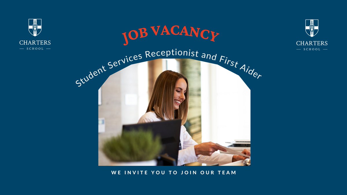 Charters School on Twitter "An exciting opportunity to work as a 