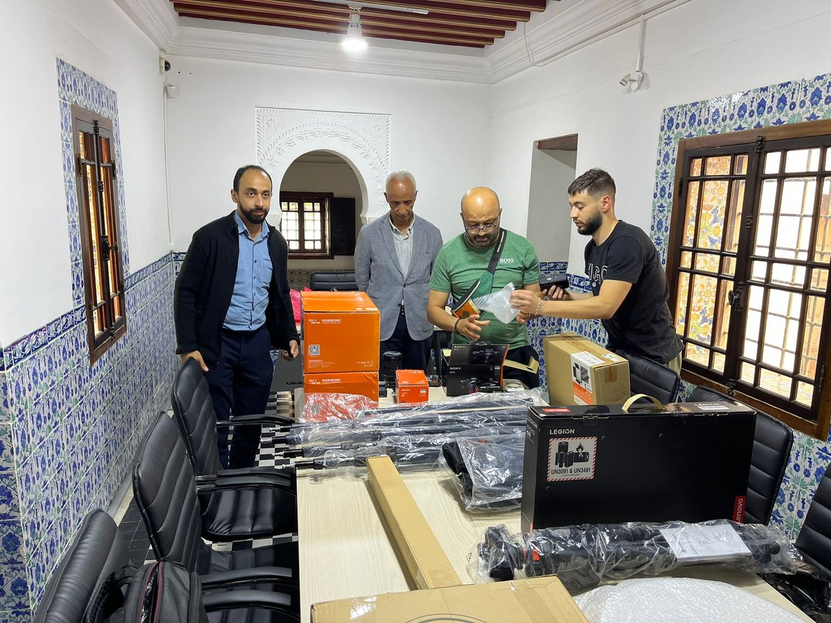 pherdrich's tweet photo. At the Bardo Museum in Algiers on #AfricaDay for @CombatLooting @EgyptianRescue @USEmbAlgiers &amp; Ministry of Culture training on digitization. Equipment delivery leads to set up and instruction for staff from six Algerian museums. https://t.co/LLy1kvmm7t