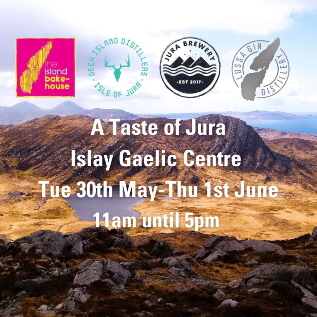 Today is the return of Fèis Ìle 23 and next week we’ll be on Islay to give visitors a special taste of Jura… #gintasting #feisile #lussagin #isleofjura #scottishgin