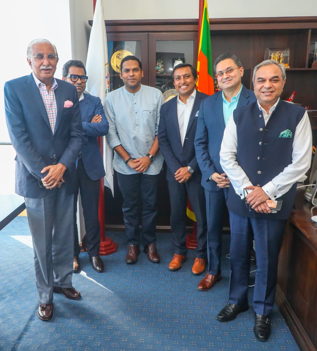 Had the pleasure of meeting the team from ITC Hotels headed by Mr Nakul Anand Executive Director and Mr Anil Chadha Chief Executive. ITC hotel in Colombo will be operation from October 2023. #visitsrilanka #srilankacan #sosrilanka