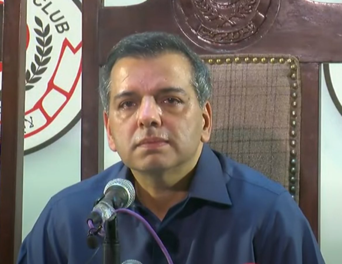 Tears in his eyes, Murad Raas has left PTI.