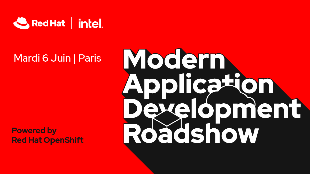 🗓️ Rejoignez-nous le Mardi 6 Juin au Jardin d'Acclimatation à Paris pour une journée dédiée à #OpenShift et aux technologies de développement d'applications modernes ! 🚀 

🔗 Inscrivez-vous dès maintenant : red.ht/3LcKr4L

#opensource #redhat #hybridcloud #IA #ML