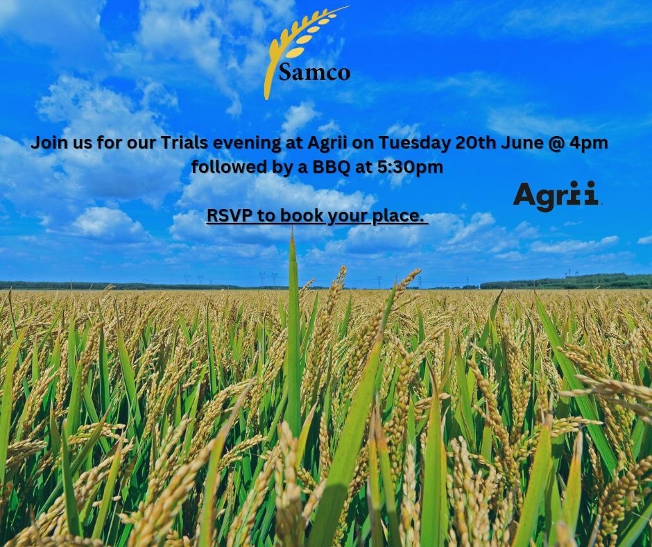 Join us for our Trials evening 🌾