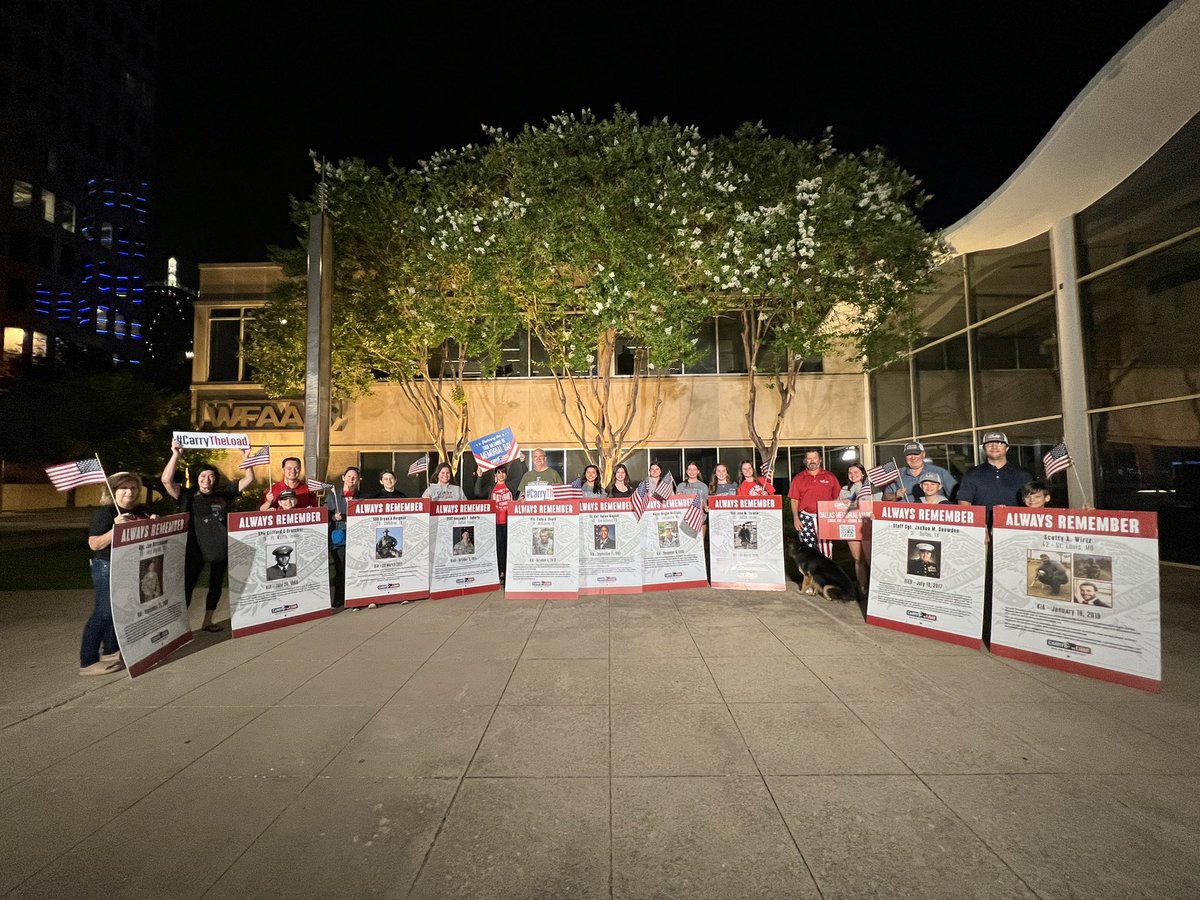 CarryTheLoad's tweet photo. Waking up with @WFAADaybreak this morning to #carrytheload into this #MemorialDay weekend.
Thank you @wfaa for hosting another great Party in the Plaza!
#CarryTheFlag #BeTheFlag #WhoAreYouCarrying #MemorialMay https://t.co/lwi8JwfIPp