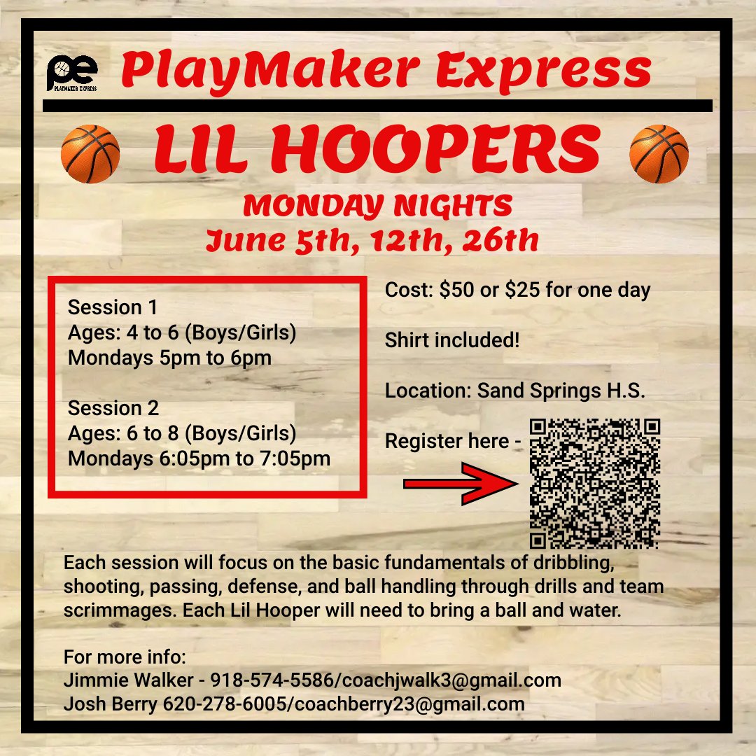 Register at playmakerexpress.org