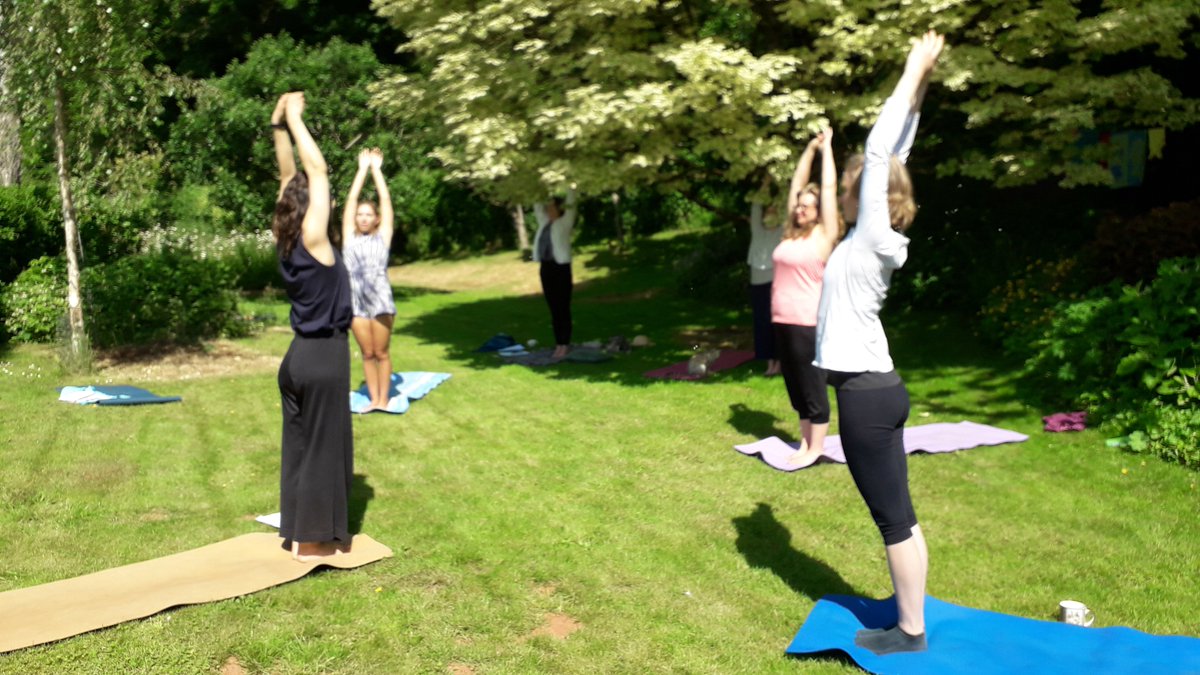 Four 3 hour yoga workshops this weekend in the garden at Extons Barn, Milverton:

Friday 26th May 2-5 pm
Saturday 27th, Sunday 28th and Monday 29th 10 am - 1pm

Each workshop costs £25

Booking is essential by emailing karen.patterson57@gmail.com