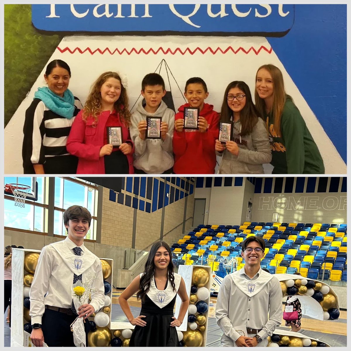 Then 2015 to Now 2023.  Heights Team Quest Team.