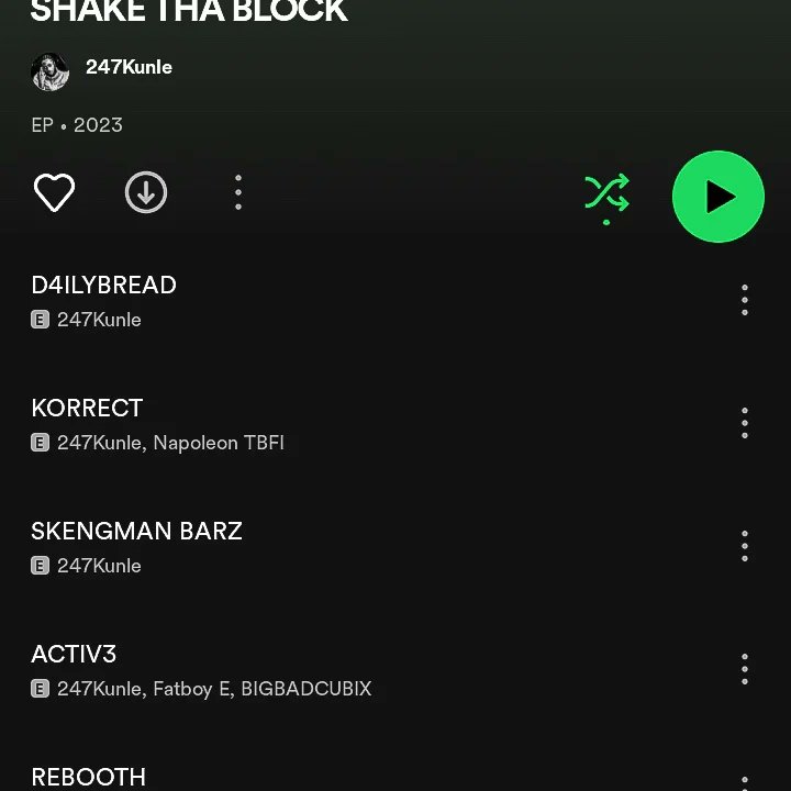 247kunle's tweet photo. You can listen to it now on all streaming platforms. Thank you for your continued support and I hope you love it as much as I do! 

https://t.co/oRCzC3KX5e

#newmusicFRIDAY #shakethablock #247kunle https://t.co/LqqWY0nv10
