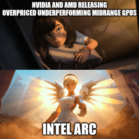 #IntelArc