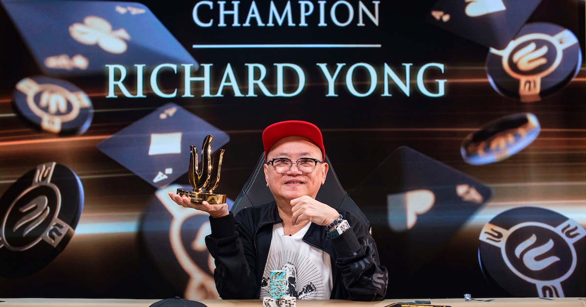🔥🔥 #TritonPoker's co-founder, Richard Yong (<a href="/Richard_Yong1/">Dato' Richard Yong</a>), triumphed over a challenging field of 38 entries in the 2023 @TritonPoker #SuperHighRoller Series Event #15: $25K #ShortDeck Ante-Only, seizing his second Triton title 🔱 with a remarkable $323,000 prize! 🏆💰 Event