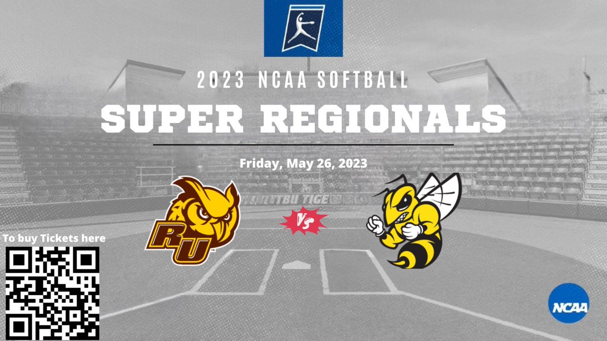 🏆2023 NCAA SUPER REGIONALS SOFTBALL🏆
Rowan vs Randolph-Macon
📆 Friday, May 26, 2023
⏰ 2:00 PM EDT
📺 : tinyurl.com/296hbcxs

<a href="/RandolphMacon/">randolphmacon</a> <a href="/RMCathletics/">Randolph-Macon College Athletics</a> <a href="/RMC_Softball/">Randolph-Macon Softball</a> <a href="/CoachBreCooper/">Sabrena Cooper</a> <a href="/ellieherndon014/">Ellie Herndon</a> <a href="/DrewFaries/">Madison Drew Faries</a> <a href="/reagan_f_hill/">Reagan Hill</a> <a href="/graciesellis_/">Gracie Ellis</a> <a href="/naomi_sadler/">Naomi Sadler</a> <a href="/cameronhildd8/">Cam</a>