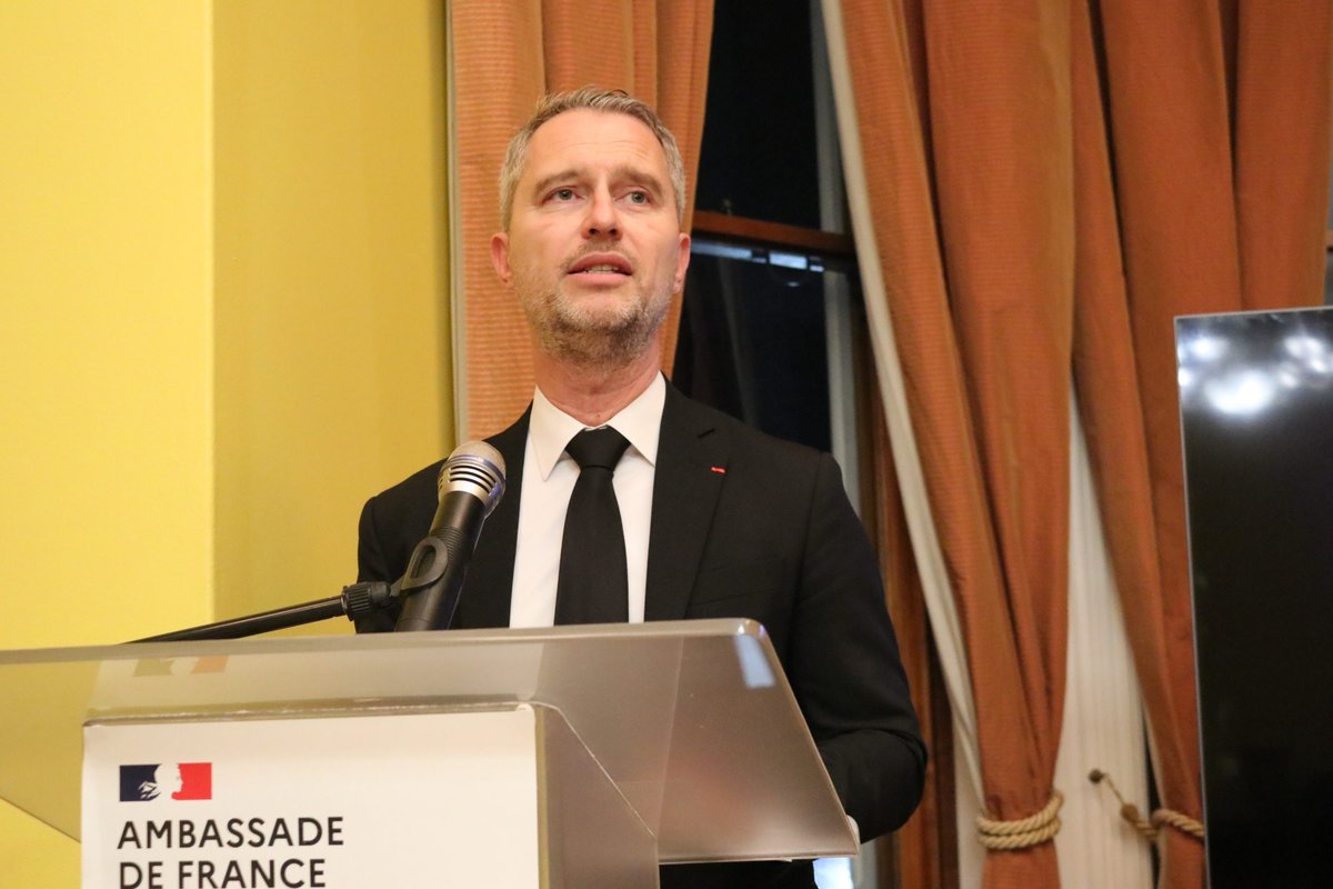 FrenchEmbassyZA's tweet image. During French Alumni Week, we celebrated the many 🇿🇦 who chose to study in France. Ambassador-designate @david_martinon hosted INSEAD alumni to exchange ideas and strengthen partnerships with business leaders.

#INSEAD #FranceInSA

@inseadalumni @CampusFrance