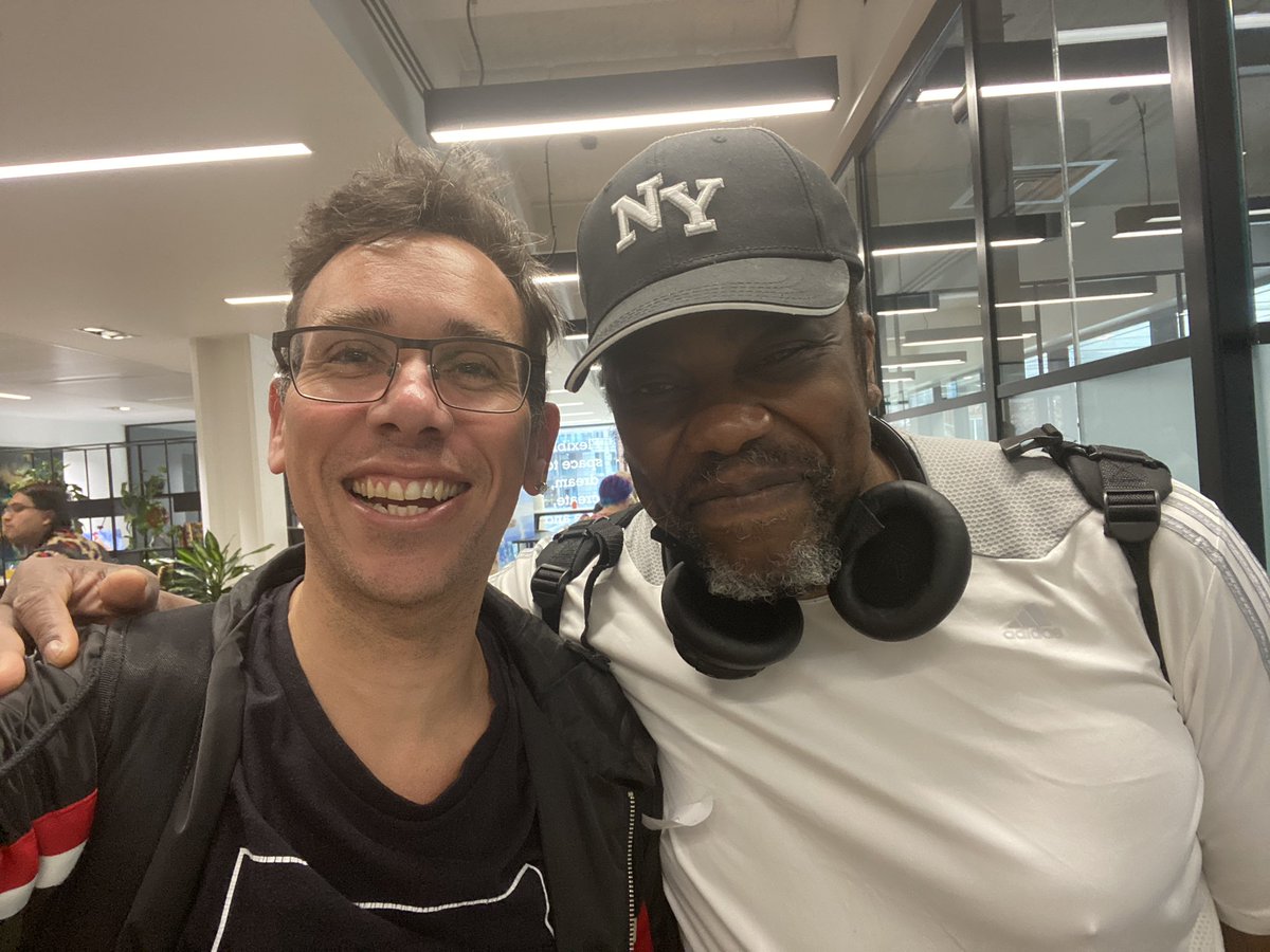 altrinchamhq's tweet photo. A blast from the past
Manc music legend Johnny Jay was at the business event I was speaking at this morning
Reminisced about the days of In The City
I just love music !!!
#manchester #johnnyjay #music https://t.co/TINbeHonJz
