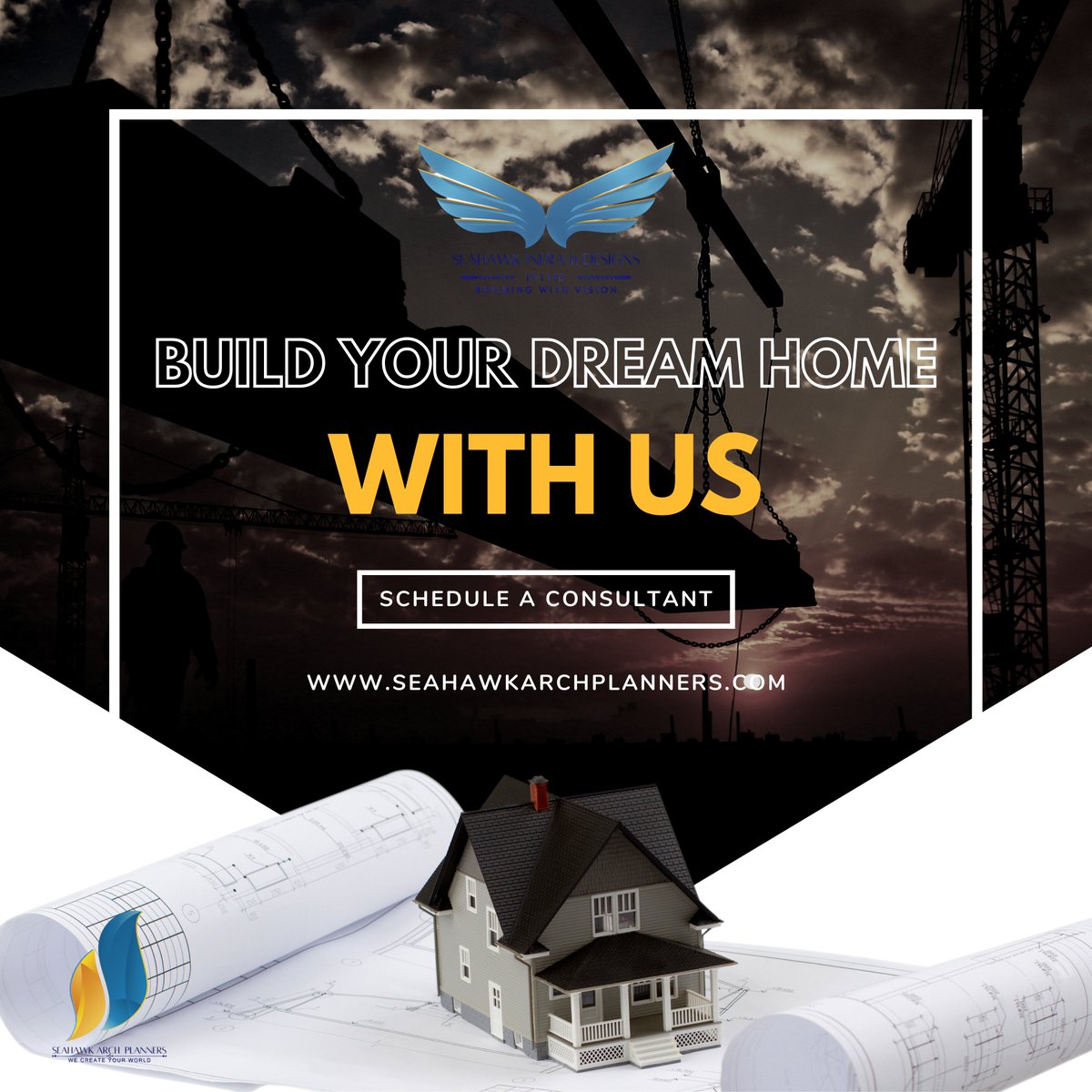 AndSeahawk's tweet image. 🏗️ Build with confidence with Seahawk Infra n Designs! Our construction services ensure your project is completed on time, on budget, and with exceptional quality. 🔧
#ConstructionExperts #SeahawkInfranDesigns #construction #architecture #urbanplanning