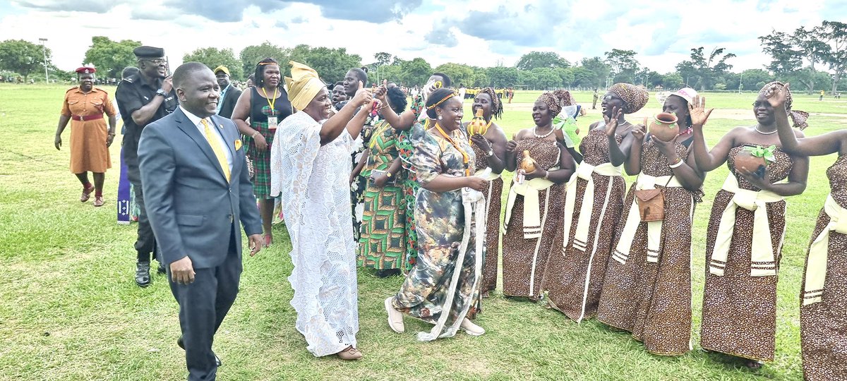 At the Soroti Sports Ground taking part in the celebrations honoring the belated #HappyWomensDay. I urged the women in all walks of life to contribute more productively to the substantive socioeconomic development of their communities and beyond.@NRMOnline @Parliament_Ug