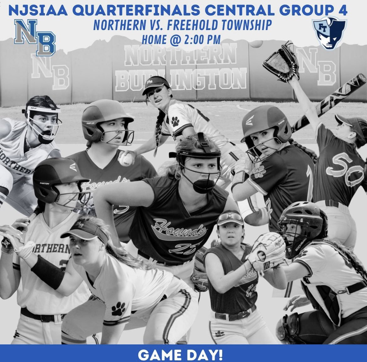 BACK AT THE FARM❕❕❕
Round 2 vs Freehold Twp. at 2 today🥎🔵