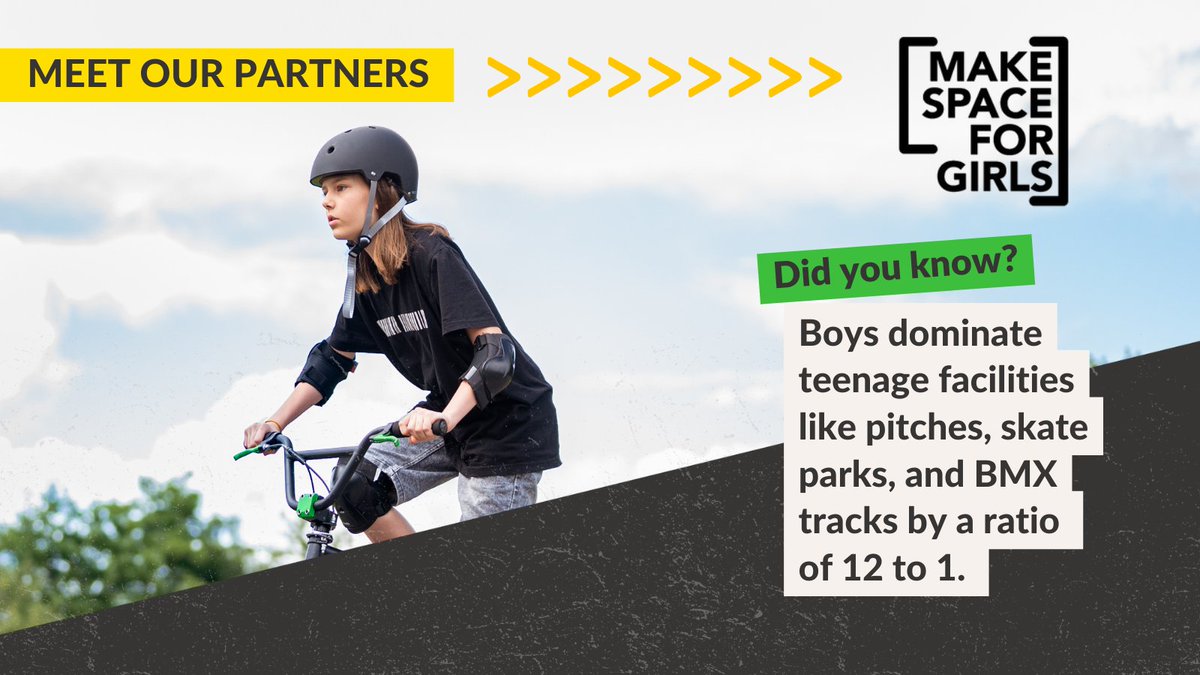 groundworkuk's tweet photo. 📣 Calling all advocates for change! Boys dominate teenage facilities in parks, leaving girls with limited options. Our partner @MakeSpaceforGi1 is working to change this imbalance. Learn more about their latest campaign, #Parkwatch. Visit https://t.co/OJfJIKLEIz https://t.co/gS2ZrPfOk0