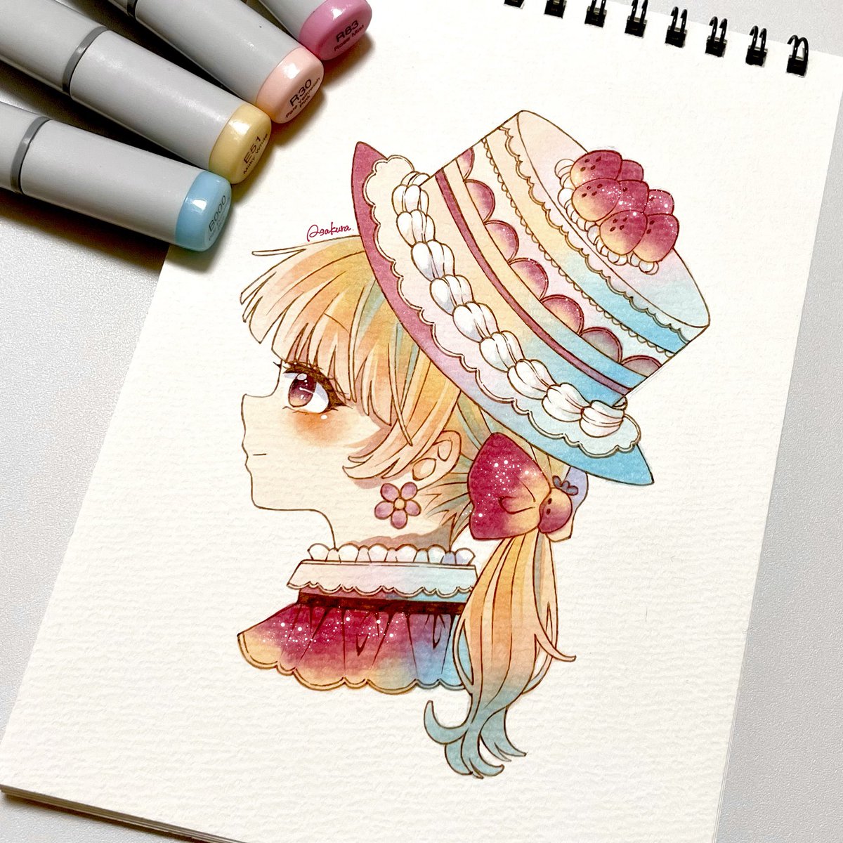 「ショートケーキになり隊」|朝倉のイラスト