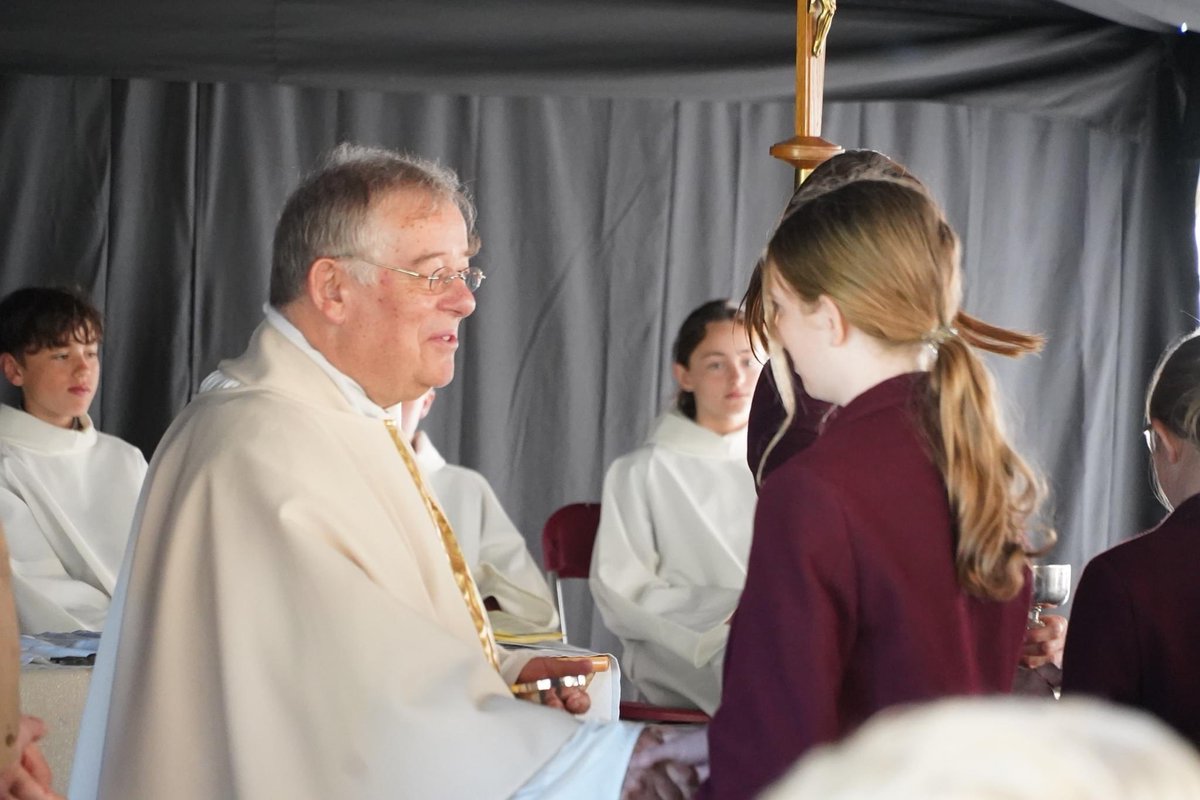 winterfoldhs's tweet photo. Our special Centenary Mass was held in the marquee this morning. #WinterfoldCentenary #100YearsofWinterfold #TheWinterfoldWay https://t.co/62RwiHhrLZ