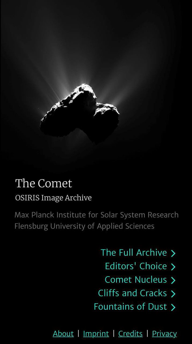 Rosetta_OSIRIS's tweet image. Another major update on our Image Viewer (rosetta-osiris.eu). Try to use the ‘modify’ page to enhance image features.