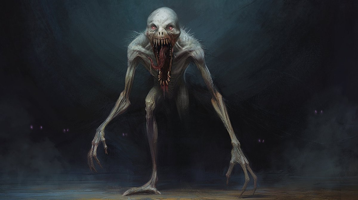 KGoinsGraphics's tweet image. Made some nightmare fuel from @KevinRudny1 campaign. The Hungry Sorrowsworn. Damned thing nearly wiped out our entire party!
#dndart #digitalart #horror #creepypasta #commissionsopen
