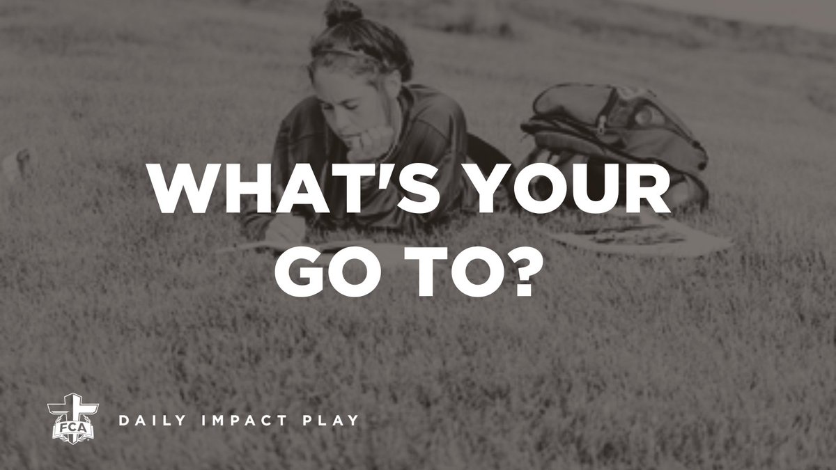 What is your go-to move that allows you to be your best for Christ? Check out today's devotional to learn about three-spiritual go-to moves that can help you maximize your impact for Christ: fcaresources.com/devotional/wha… #DailyDevotional #TeamFCA