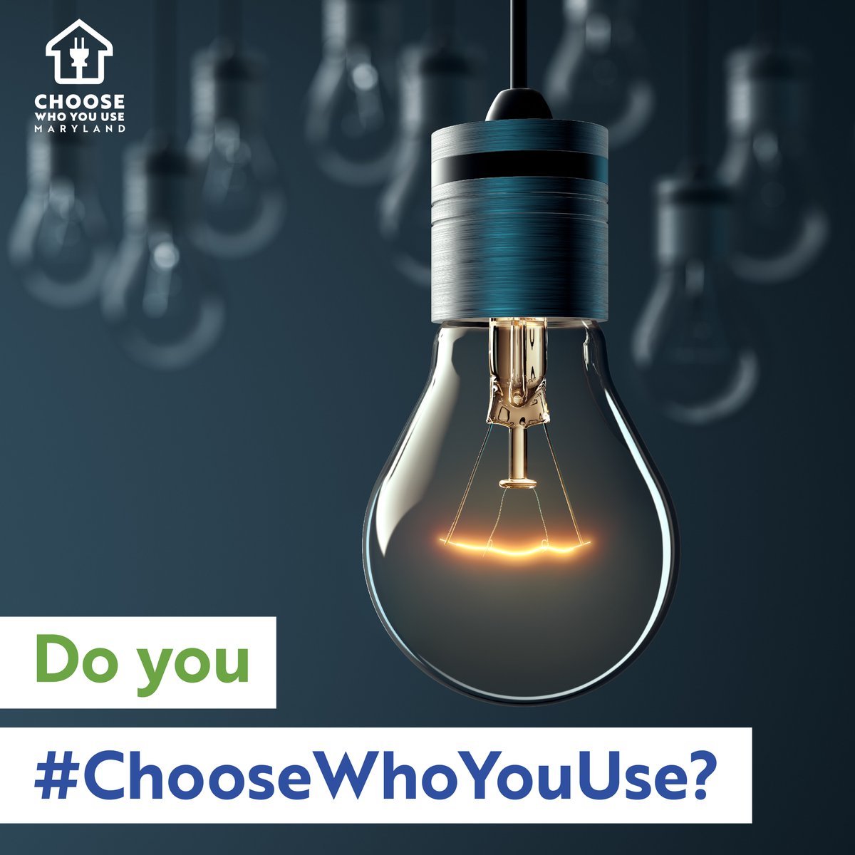 Are you among the millions of Maryland residents who don't #ChooseWhoYouUse yet? It's time to join the movement so more families can access transparent and reliable options on the market. #EnergyChoice #ElectricChoice #EnergySupplier