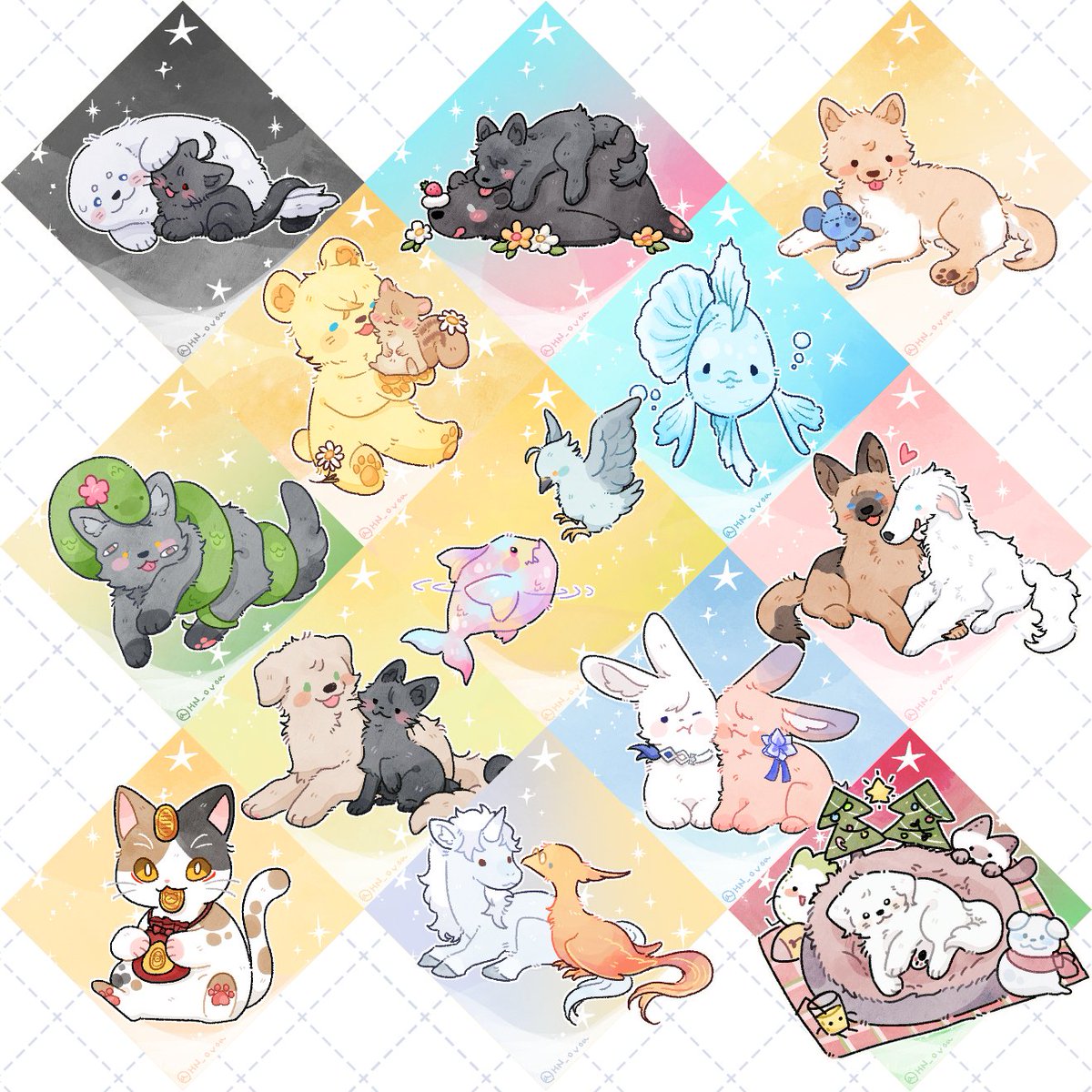 2주 이벤트 중 🌱하누 커미션🌱 tweet media