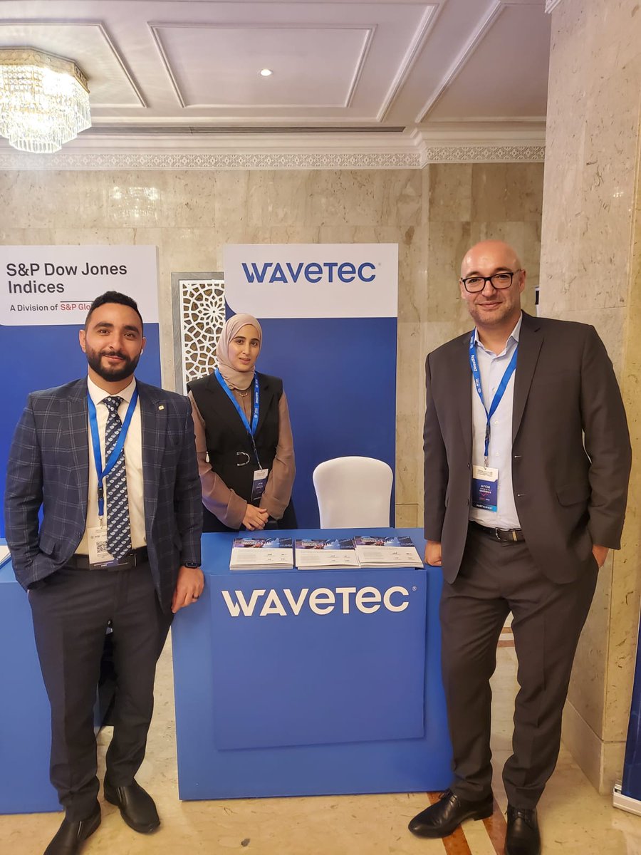 The Wavetec team at the AFCM Annual Conference 2023 in Oman. @bessone_tobias

#Afcm #stockexchanges #stockmarkets #financialmarkets #CustomerExperience