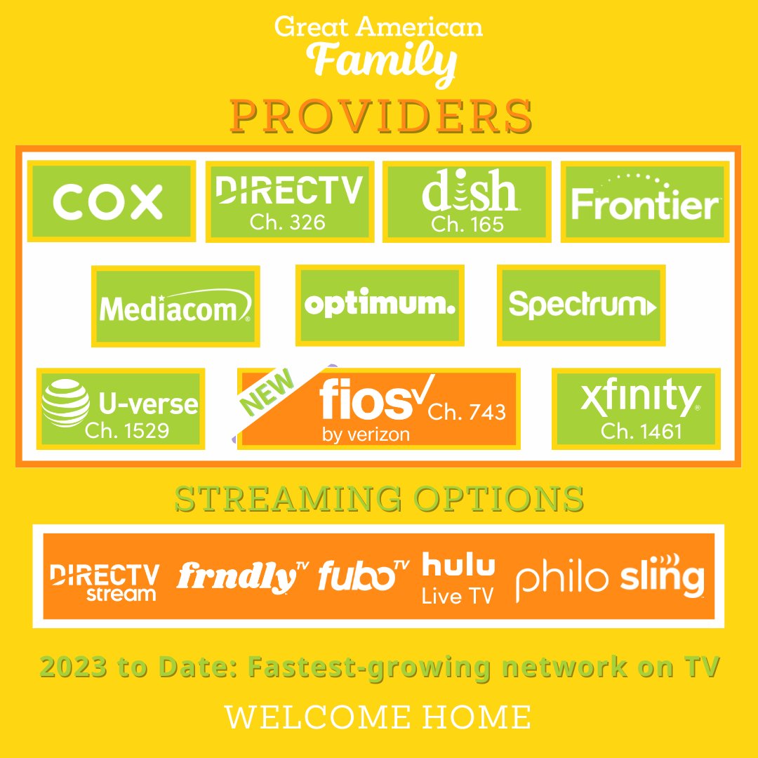 Great American Family on Twitter "Where do you tune in to 