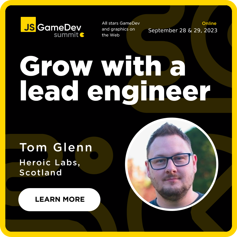 jsgamedevsummit's tweet photo. Meet @CodeWithTom, a software engineer &amp; game dev💥with a passion to share knowledge.

As the lead engineer in Heroic Labs DevRel team &amp; creator of the popular YouTube channel CodeWithTom, Tom strives to empower the next generation of game devs via engaging educational content.