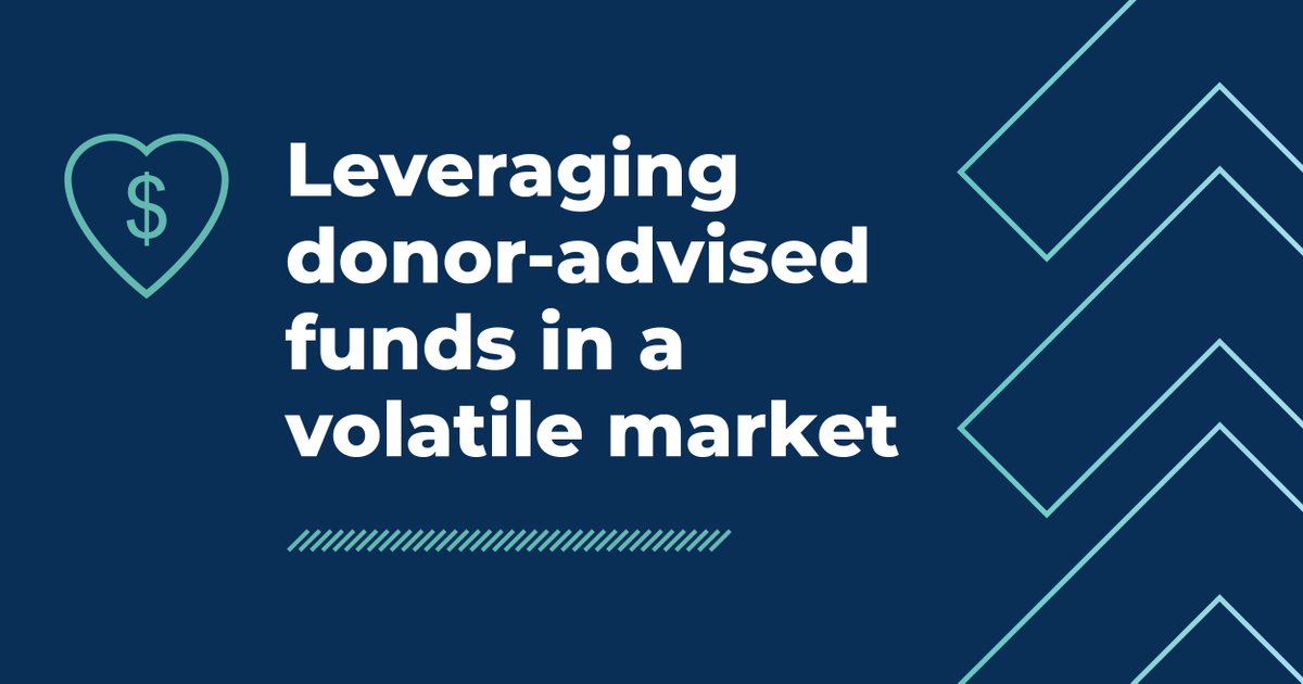 Looking for insights into navigating charitable giving in a volatile market? You've come to the right place. Check out our top tips for guiding your clients through rough seas: bit.ly/3LaTrH2 #charitablegiving #giving #donating #impactinvesting #donoradvisedfund