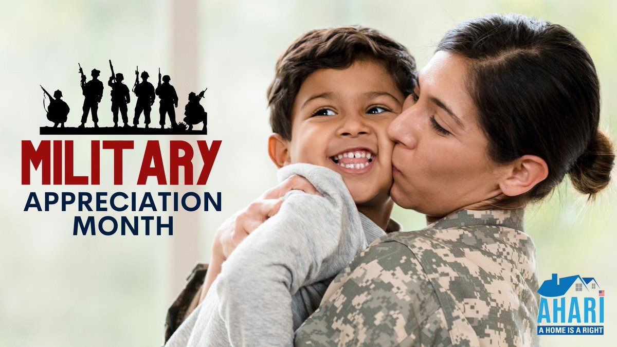 AhariVets's tweet photo. Not only do we pause on Memorial Day to remember the sacrifice and service of those who gave all, but the month also holds several other military anniversaries and events, including Military Spouse Appreciation Day and Armed Forces day.” https://t.co/V7gZ24ZZHu