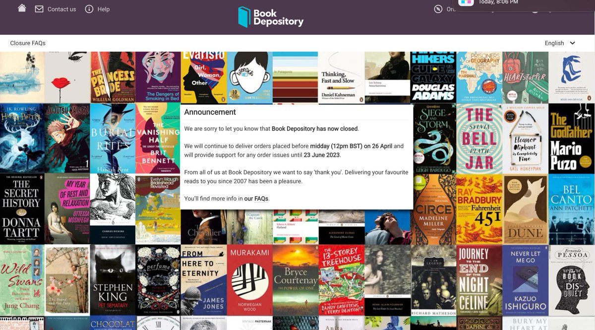 timmetz's tweet image. 🤯 😭 #bookdepository