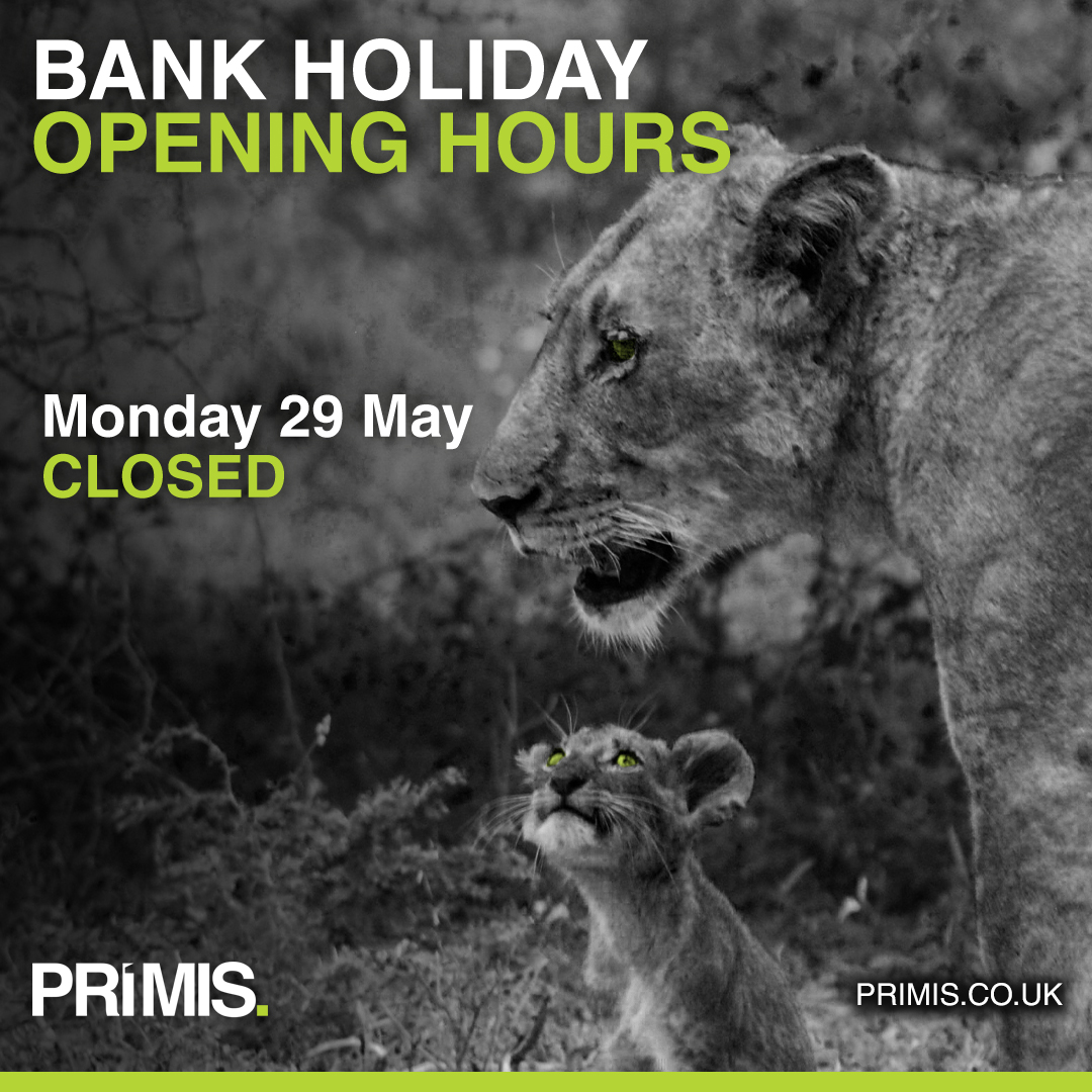 Our offices are closed today for the Bank Holiday ⏰

We’re open as usual tomorrow and we look forward to hearing from you!  📧 ☎️

#ProudToBePRIMIS #PRIMISFamily